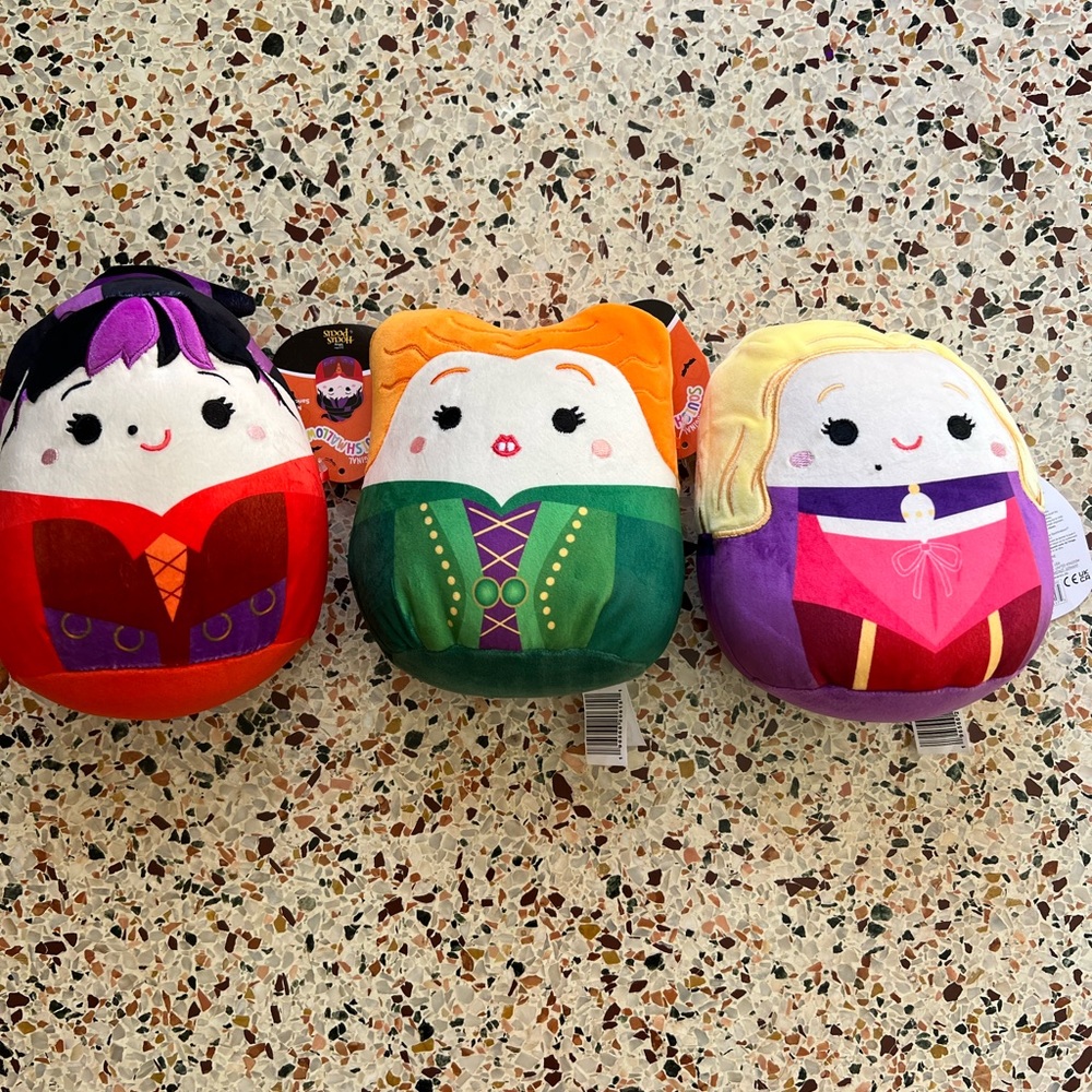 Sanderson Sisters Squishmallo set